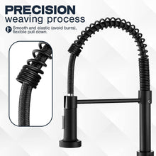 Load image into Gallery viewer, Single-Hole Spring Kitchen Faucet With Pull-Down Sprayer
