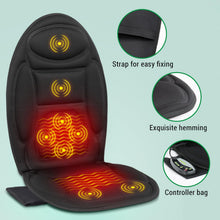 Load image into Gallery viewer, Chair And Car Seat Massage Cushion Pad With Heat
