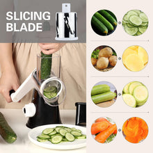Load image into Gallery viewer, Rotary Cheese Vegetable Manual Grater
