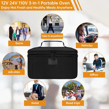 Load image into Gallery viewer, Portable Food Warmer Lunch Box
