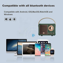 Load image into Gallery viewer, Retro Bluetooth Speaker
