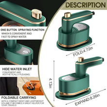 Load image into Gallery viewer, Mini Travel Steam Iron For Clothes
