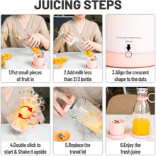 Load image into Gallery viewer, Portable Electric Juicer Blender

