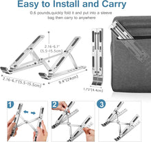 Load image into Gallery viewer, Foldable Portable Laptop Stand
