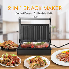 Load image into Gallery viewer, Panini Press Sandwich Maker
