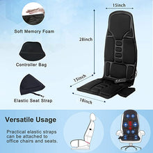 Load image into Gallery viewer, Premium Massage Chair Pad - Top Rated Car Seat Massager
