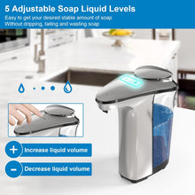 Load image into Gallery viewer, Automatic Touchless Dish Soap Dispenser For Kitchen And Bathroom
