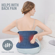 Load image into Gallery viewer, Massaging Heating Pad For Back Pain
