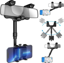 Load image into Gallery viewer, Rearview Mirror Phone Holder

