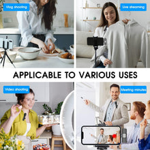 Load image into Gallery viewer, 2 Pack Wireless Microphone For Iphone Ipad
