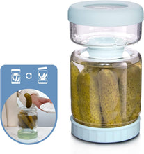 Load image into Gallery viewer, Glass Pickle Separator Jar
