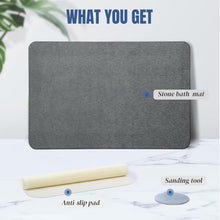 Load image into Gallery viewer, Stone Bath Mat

