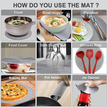 Load image into Gallery viewer, Microwave Place Mat &amp; Food Cover
