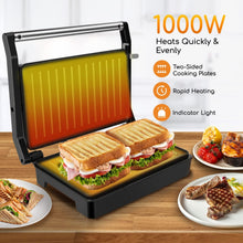 Load image into Gallery viewer, Panini Press Sandwich Maker
