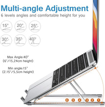 Load image into Gallery viewer, Foldable Portable Laptop Stand
