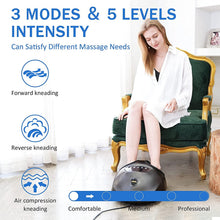 Load image into Gallery viewer, Shiatsu Electric Foot Massager With Heat
