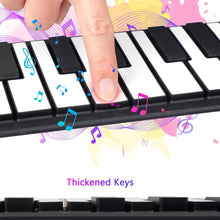 Load image into Gallery viewer, Portable Piano Keyboard Roll Up
