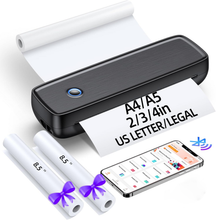 Load image into Gallery viewer, Wireless Portable Inkless Thermal Printer
