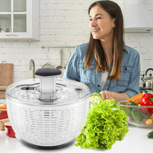 Load image into Gallery viewer, One-Handed Large Lettuce Salad Spinner
