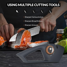 Load image into Gallery viewer, Handheld Kitchen Knife Sharpener Scissor
