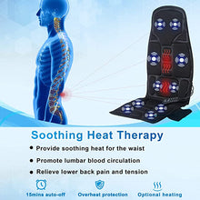 Load image into Gallery viewer, Premium Massage Chair Pad - Top Rated Car Seat Massager
