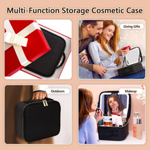 Load image into Gallery viewer, Makeup Bag with Mirror and Lights
