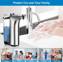 Load image into Gallery viewer, Automatic Touchless Dish Soap Dispenser For Kitchen And Bathroom
