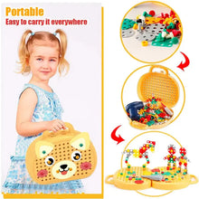Load image into Gallery viewer, Children Electric Drill Puzzle Toolbox

