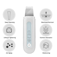 Load image into Gallery viewer, HexoSkin™ Ultrasonic Deep Clean Skin Scrubber
