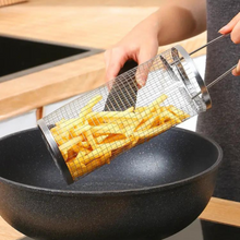 Load image into Gallery viewer, Stainless Steel Round Barbecue BBQ Grilling Basket
