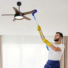 Load image into Gallery viewer, Flexible Extendable High Reach Microfiber Ceiling Fan Duster

