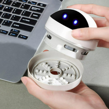 Load image into Gallery viewer, Compact USB Charging Mini Desk Vacuum Cleaner Robot
