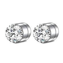 Load image into Gallery viewer, Premium Unisex Magnetic Crystal Design Stud Earrings
