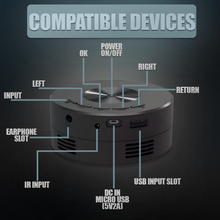 Load image into Gallery viewer, Mini Portable Projector – Ultra HD
