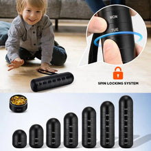 Load image into Gallery viewer, Aluminum 7 Days Portable Pill Organizer for Travel, Pill Box Pill Container
