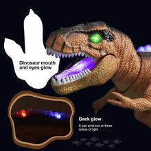 Load image into Gallery viewer, Remote Control T-Rex Dinosaur With LED Light Up, Walking &amp; Roaring Realistic Dinosaur Toys
