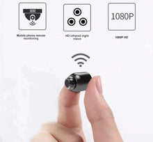 Load image into Gallery viewer, Small WiFi Security Camera Night Vision Wireless HD Kids Pet Safety Monitoring
