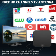 Load image into Gallery viewer, 300 Miles Indoor Digital Amplified HDTV Antenna W/ Signal Booster
