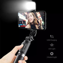 Load image into Gallery viewer, 6 In 1 Wireless Bluetooth Selfie Stick With Fill Light

