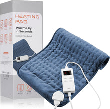 Load image into Gallery viewer, Massaging Heating Pad For Back Pain
