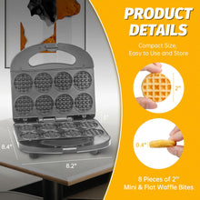 Load image into Gallery viewer, Mini Waffle Maker
