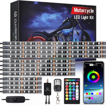 Load image into Gallery viewer, 12pcs Motorcycle Led Light Kit With Brake Light Turn Signal
