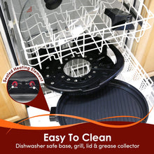 Load image into Gallery viewer, Smokeless Electric Tabletop Grill Nonstick
