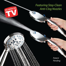 Load image into Gallery viewer, Adjustable Pressure Handheld Shower Head With A Hose
