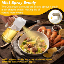 Load image into Gallery viewer, 2 Pack Oil Dispenser And Sprayer Bottle
