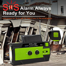 Load image into Gallery viewer, Emergency Crank Weather Radio
