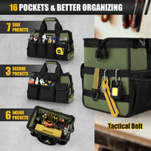 Load image into Gallery viewer, Heavy Duty Open Tools Tote Bag
