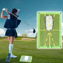 Load image into Gallery viewer, Golf Training Mat for Swing Detection Batting
