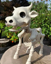 Load image into Gallery viewer, Halloween Skeleton Cow &amp; Horse Decorative Prop

