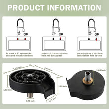 Load image into Gallery viewer, High Pressure Kitchen Sink Cup Rinser
